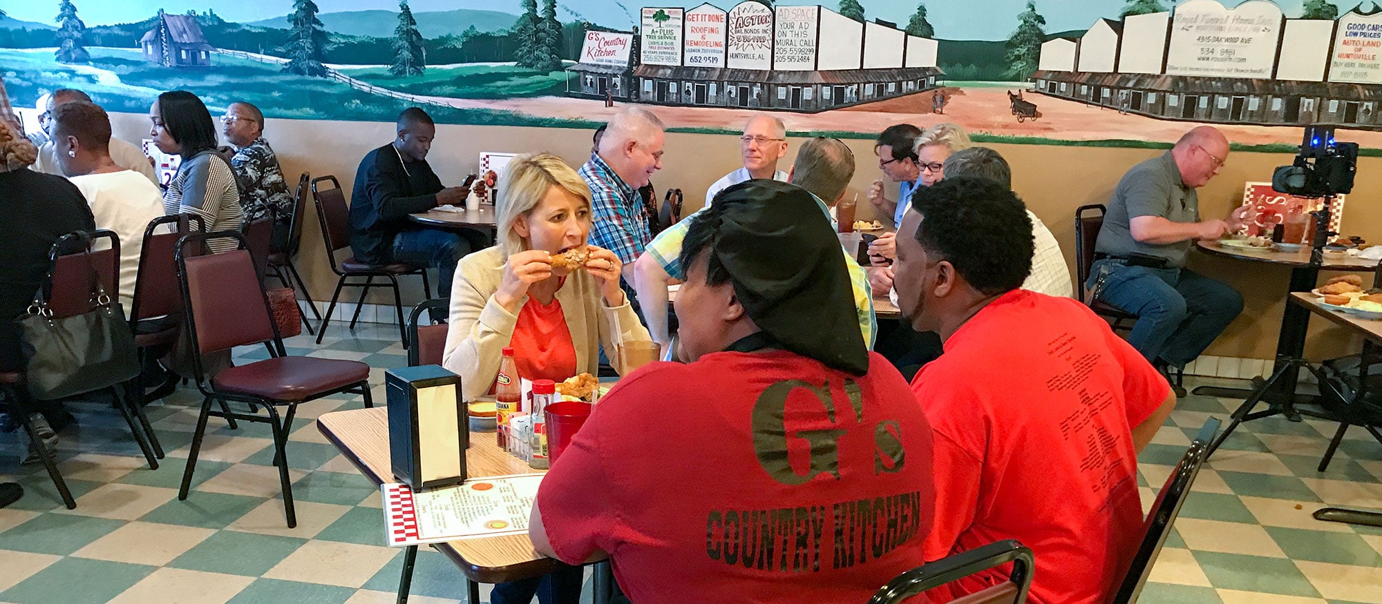 Samantha Brown's Places to Love - Huntsville, Alabama - G's Country Kitchen