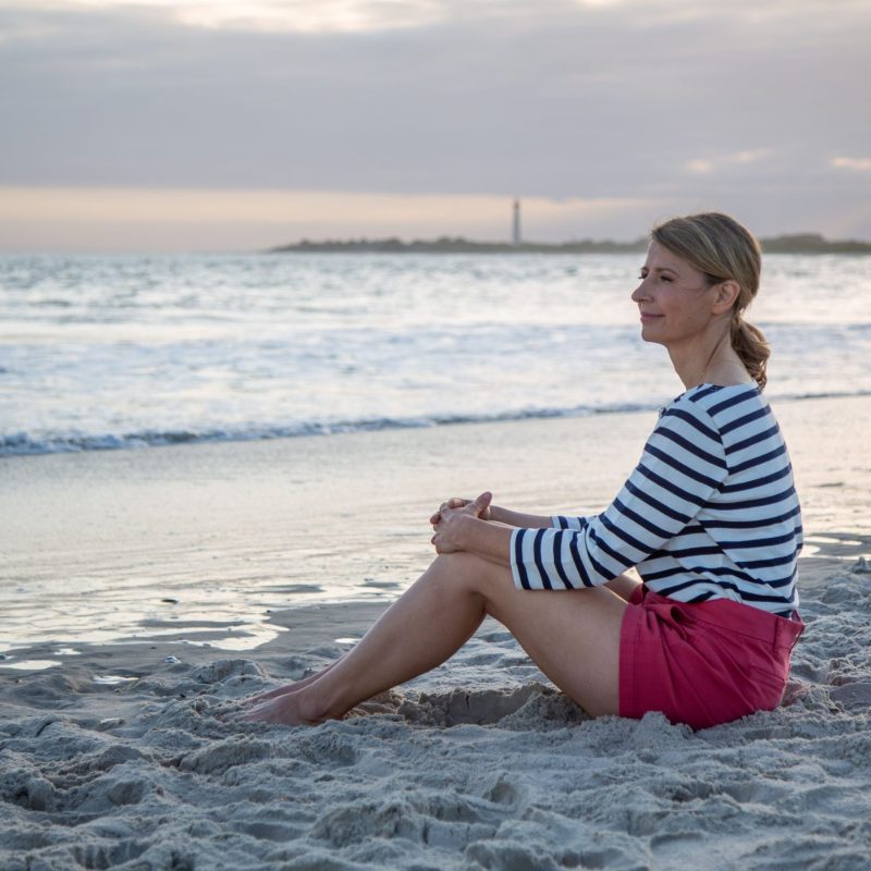 Samantha Brown at the Jersey Shore